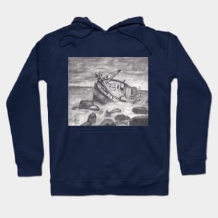 Sunken ship Hoodie